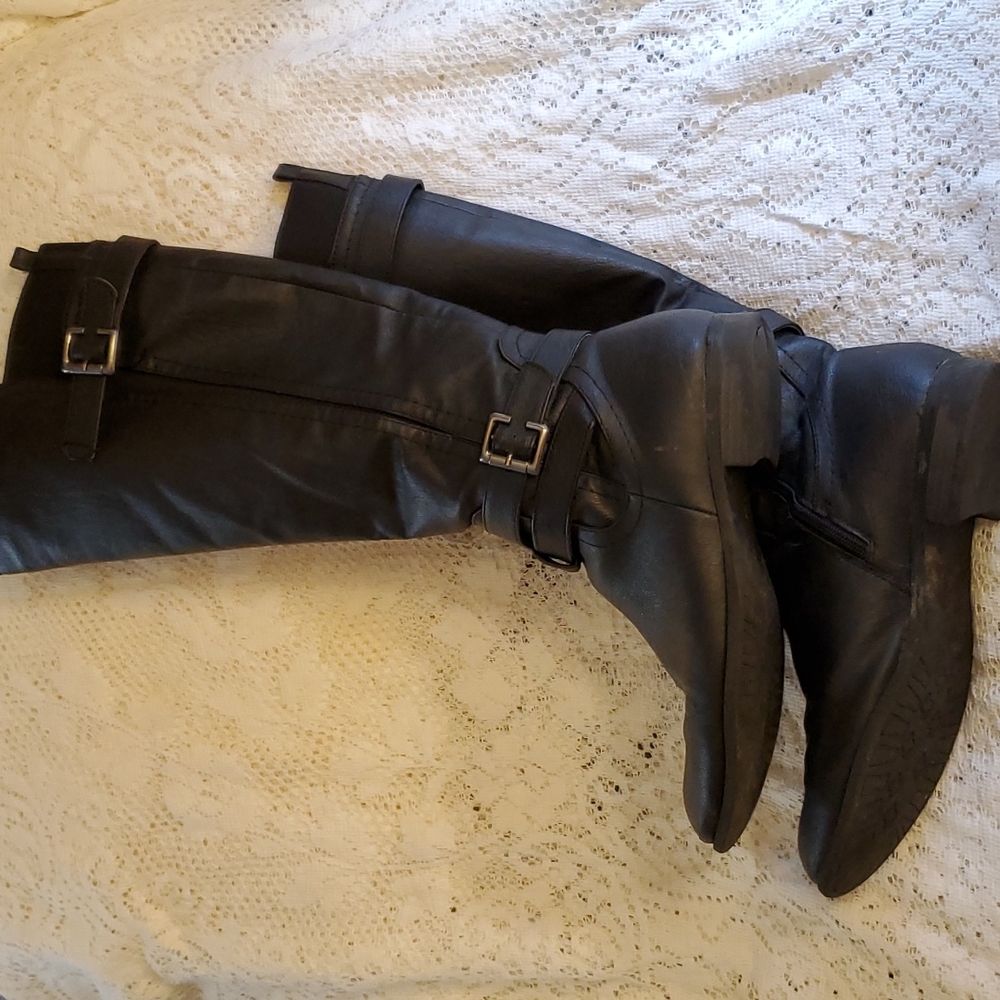 LifeStride black tall boots size 9